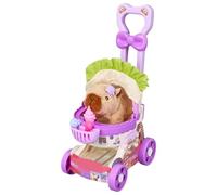 Jorzer Capybara Toys, Interactive Sound Moving Alive Pets Capybara Plushies with Stroller & Feeding-Bottle Rechargeable Electronic Pets for Kids Toys And Games.