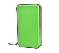 Jorzer CD Case CD Holder Case Wallet DVD Binder DVD Organizer Storage Bag Hard Plastic 80 Capacity Portable Blue
