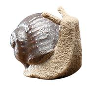 Jorzer Ceramic Snail Decoration Mini Cute Snail Ornaments Garden Micro Landscape Snail Figurine Ornaments Gardening Snails Indoor Outdoor Decor 0.79x1.26x1.77 inch Style2