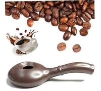 Jorzer Coffee Roaster, Ceramic Coffee Bean Roaster with Extended Handle, Portable Household Nut Peanut Cashew Chestnuts Roasting Stove for Home Bean