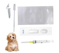 Jorzer Dog Pregnancy Test Kit at Home Fast and Accurate Detection Dog Pregnancy Test with Buffer Disposable Early for Dogs