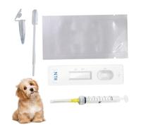Jorzer Dog Pregnancy Test Kit at Home, Pregnancy Detection Dog Test with Buffer, Fast and Accurate Disposable Early at Home Rapid Screening for Canine and Feline Gestation.