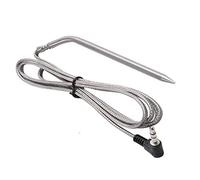 Jorzer Food Thermometer Probe Meat Thermometer Probe Replacement BBQ Meat Temperature Probe 3.5mm Plug Meat Digital Probes 1PC