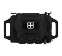 Jorzer Med Kit for Emergency, Large Capacity First Aid Kit Survival Two-Piece System Med Roll Carrier Trauma for Survival Outdoor Travel Hiking