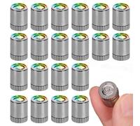 Jorzer Mini LED Lights 7-Color Changing Battery Powered Plastic Tiny LED Lights for Crafts Dollhouse Game Toys.