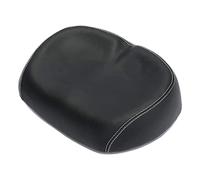 Jorzer No Nose Bike Seat Bike Saddle Noseless Bicycle Cushion Wide Large Bicycle Saddle Replacement Soft Breathable MTB Pad Universal Fit Most Bikes - Black