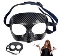 Jorzer Nose Guard for Broken Nose Adjustable Face Shield Basketball Face Mask with Sweat Absorbing Padding Wrestling Guard Protection from Impacts Injuries to and Game Toys.