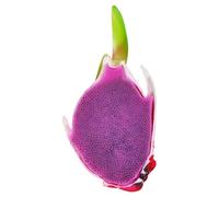 Jorzer Pimple Popping Toy Artificial Siliocne Dragon Fruit Picking Fidget Toy with Seed Soft Realistic Anxiety Relief for Adults Pimple Popping Fidget Toys Skin Picking Toys Kids Red