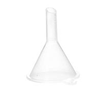 Jorzer Plastic Mini Funnel for Bottle, Clear, 1.5x1.6inch, 4cm H x 3cm D, 0.5cm Hole, Kitchen, Laboratory, Garage, Car