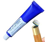 Jorzer Pool Cue Tips Glue for Billiard Pool Cue Tips 0.7oz Glue Stick Epoxy Resin Slow-Drying Tip Repair Accessories sticks super tip repair kit