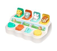 Jorzer Pop-Up Toy Interactive Cute Animal Hide and Seek Toy Safe & Fun Pop-Up Animal Educational Hide and Seek Toys for Kids Creative Learning Toys for Toddlers Boys Girls