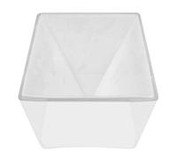 Jorzer Pyramid Molds for Resin Silicone Mould Epoxy Resin Craft DIY Mould Pyramid Ornament Decoration Jewellery Mould 15cm Super Large Transparent