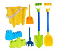 Jorzer Sand Castle Building Kit, Sand Toys Include Bucket & Shovels & Castle Molds, Portable Beach Toys for Girls, Boys And Games..