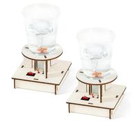 Jorzer Tornado Maker 2 Set Educational Tornado in a Bottle Scientific Magnetic Simulator Battery Powered Toys for Kids for Science Laboratory, Science Class Toys And Games..