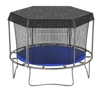 Jorzer Trampoline Cover with Connecting Rope, 14 Ft Trampoline Shade Cover Wear-Resistant for Outdoor, Backyard, Playground.