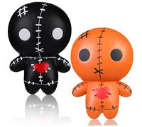 Jorzer Voodoo Dolls Ghost Dolls Creepy Soft Slow Rising Horror Stress Relief Creepy Toys for Halloween Party Decoration Supplies haunted doll walking