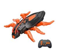 Jorzer Wall Crawler Rechargeable Cockroach Remote Control Animals with LED Lights Remote Control Kids Toy for Boys Girls Ages 4-8 6-8 Birthday Gifts