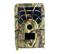 Jorzer Wildlife Camera Outdoor Camera HD Waterproof Camera Trail Scouting Game Mini Camouflage HD Waterproof LCD Display Motion Activated Night Vision for Outdoor