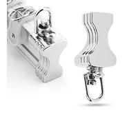 Jos & Haz End Caps for Flexible Bendable I Profile Curtain Track Ceiling or Wall Mount Curtain System End Stop for Room Divider Sliding Curtains RV Rail Cap (4 pcs)