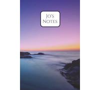 Jo's Notes: Lighthouse, Ocean, Coast, Nature, Mist, Ethereal, Journal, Notebook, Jo, Joanne, Joanna, Josephine, Birthday, Christmas, Gift, Stocking Stuffer, 6x9, 100 Pages, Wide ruled, Matte