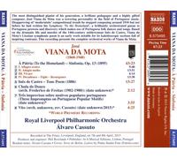 JOS‚ VIANA DA MOTA: A P TRIA - SINFONIA (TO THE HOMELAND) NEW CD