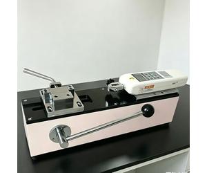 JOSBY 500n Push Pull Force Test Bench, With Digital Force Gauge, Manual Digital Push Pull Force Tester, ±1% Accuracy 0.1n Resolution, 150mm Effective Travel, Bench Mountable, For Tensile Compression