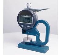 JOSBY Digital Display Thickness Gauge, Sponge Foam Thickness Tester, 0.01mm Resolution, Probe Diameter 30 MM, 0-12.7mm Range, Large Screen Display, for Sponge, Paper, Detection Mechanism, Cardboard