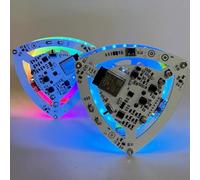 JOSBY DIY Self Balancing Cube Gyroscope, Desktop Ornaments, Multifunctional Fun Physics Experiment Kit, Electronic Control, Conservation Of Angular Momentum, for Science Education, Creative Learning