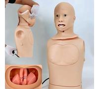 JOSBY Gastric Lavage Tracheostomy Model, Professional Intubation Gastric Tube Model, Airway Management Teaching Aid Kit, Mannequin for Training Advanced Nasogastric Tube, for Nursing Teaching