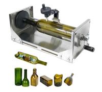 JOSBY Glass Bottle Cutter Machine, Stainless Steel Bottle Cutting Tool With Carbide Cutting Tools, Adjustable Bottle Cutter For Round And Square Wine Beer Bottles, For Glass Craft Home Decoration