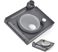 JOSBY Rotatable Microscope XY Stage, Z/A Axis with 60×55mm Travel, Manual Microscope Moving Platform, 360 Degree Rotatable, Reading Accuracy 1 Mm, Precision Positioning, For Macro & Micro Photography