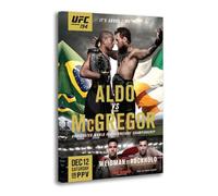 Jose Aldo Vs. Conor McGregor Fight Poster Decorative Painting Canvas Wall Posters And Art Picture Print Modern Family Bedroom Decor Posters 08x12inch(20x30cm)
