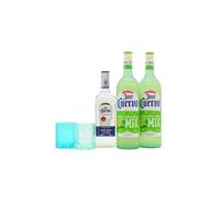 Jose Cuervo - Especial Silver - Tequila 70cl 35% ABV (Includes Margarita Mix & Rocks Glasses)