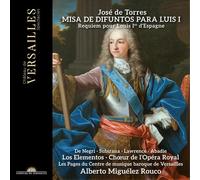 Jose de Torres : José De Torres: Misa De Difuntos Para Luis I CD (2025)