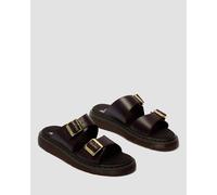 Josef Atlas Leather Mules dark burgundy red