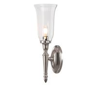 Elstead Lighting Dryden 1 Light Tall Wall Light - Polished Chrome