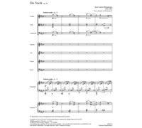 Josef Rheinberger-Die Nacht op. 56-SATB, Vl, Va, Vc [Armo], Pfte