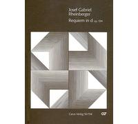 Josef Rheinberger-Requiem in d op. 194-SATB and Organ, [Soli SATB]