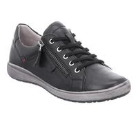 Josef Seibel Caren 12 Womens Ladies Black Leather Trainers Shoes Size 4-8
