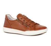 Josef Seibel Claire Womens Ladies Brown Zip Up Lace Up Trainers Shoes Size 4-9