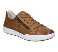 Josef Seibel Claire Womens Ladies Brown Zip Up Lace Up Trainers Shoes Size 4-9