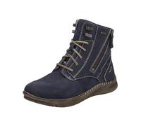 Josef Seibel Conny 55 Women's Lace-Up Ankle Boots, Width G (Normal), Interchangeable Footbed, Waterproof, ocean, 6 UK