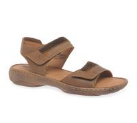 Josef Seibel Women's 'Debra 19' Leather Sandals in Brown | Size: 5 Josef Seibel Brown 5