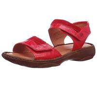 Josef Seibel Debra 19 Womens Leather Sandals 7/41 Red Combi