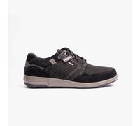 Josef Seibel Enrico Mens Leather Lace-Up Comfort Schwarz-Multi Casual Trainers