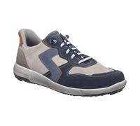 Josef Seibel Enrico Men's Low-Top Trainers 34, Width G (Normal), Interchangeable Footbed, Indigo Multi, 12 UK