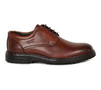 Josef Seibel Erroll 50 Mens Waterproof Leather Shoes Cognac Brown Size 8-12