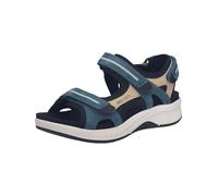 Josef Seibel Estelle 02 Women's Classic Sandals Width G (Normal), Interchangeable Footbed, green beige, 4.5 UK