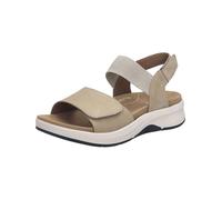 Josef Seibel Estelle Women's Classic Sandals 13, Width G (Normal), Interchangeable Footbed, beige, 6 UK