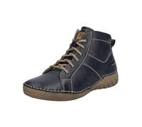 Josef Seibel Felicia 01 Women's Lace-Up Ankle Boots, Width G (Normal), Interchangeable Footbed, ocean, 9 UK